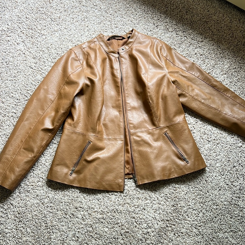 Leather jacket